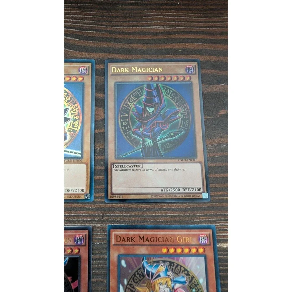 Yugioh DARK MAGICIAN Lot Of 6x Cards / Mix Of Vintage & New